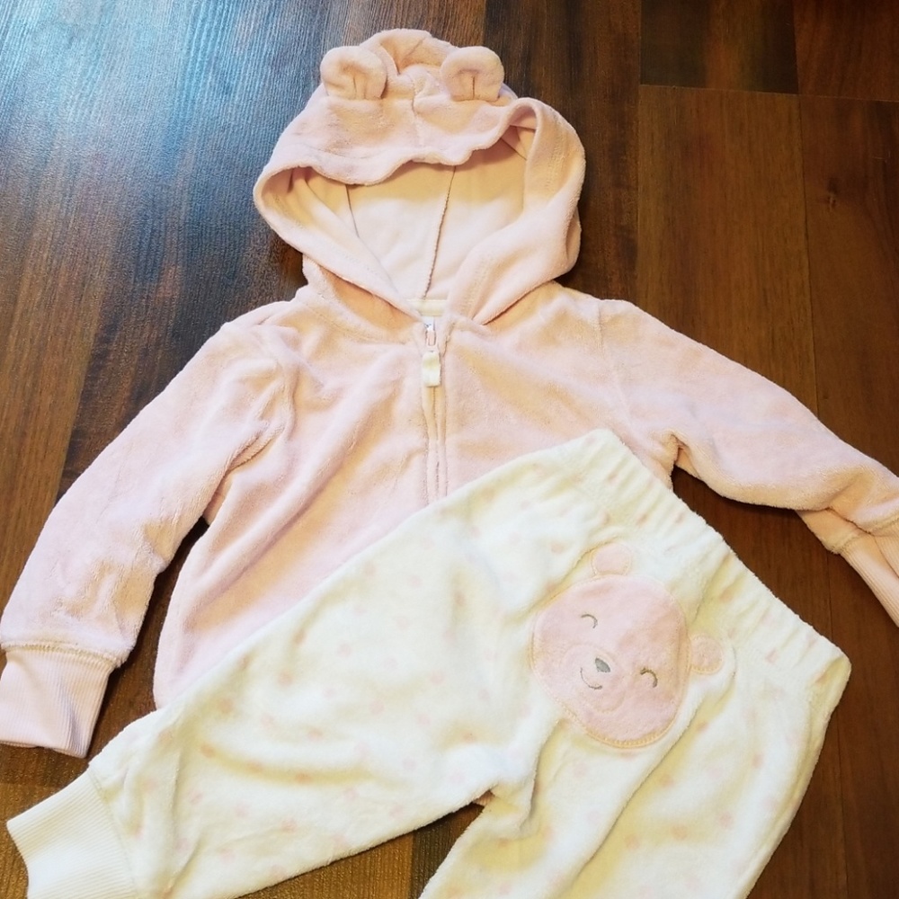 2 piece terry cloth set